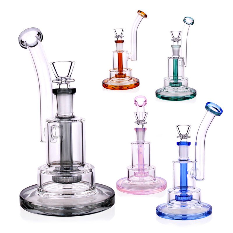STACKED CHAMBER SHOWERHEAD PERC BONG