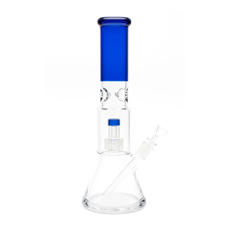 ARCTIC CYCLONE BEAKER BONG WITH MATRIX PERC & ICE PINCH