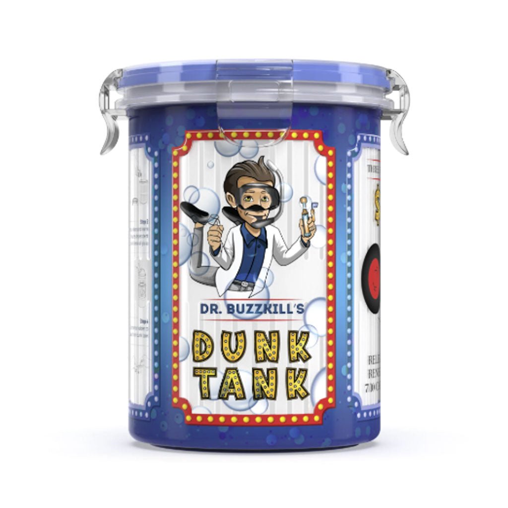 DR. BUZZKILL'S DUNK TANK: ISO SOAKING BASIN WITH STRAINER