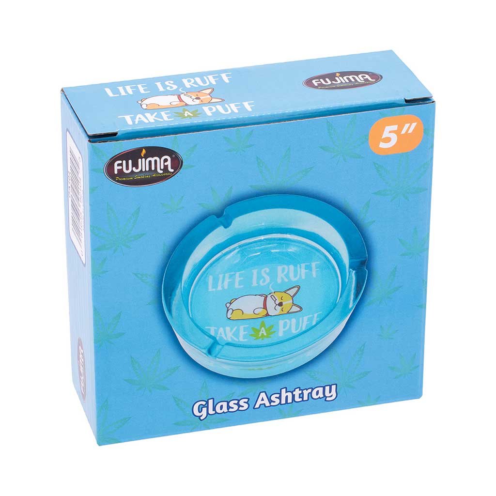 FUJIMA MEDIUM GLASS ASHTRAY - Image 4
