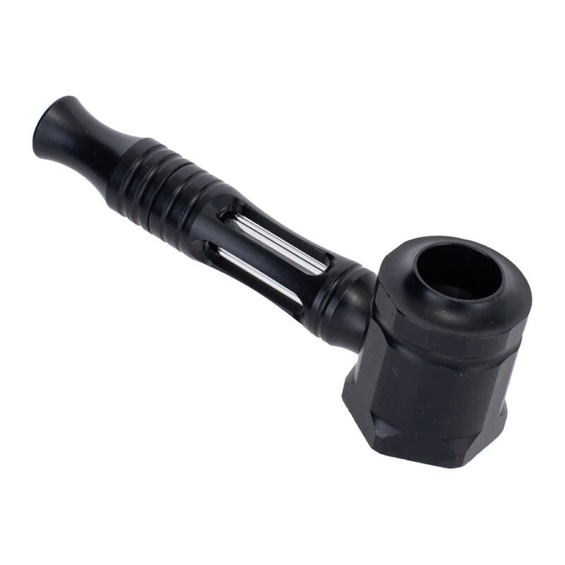 HEX CHAMBER ALUMINUM GLASS PIPE