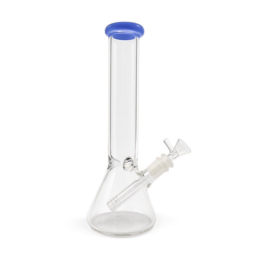 PREMIUM CLASSIC GLASS BEAKER BONG WATER PIPE - Image 2