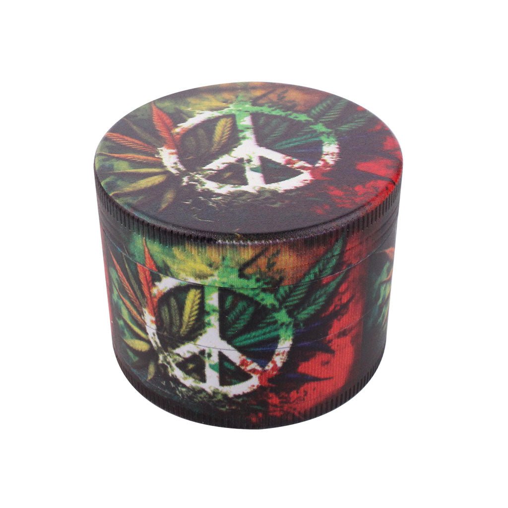 SPLASH ARTWORK HERBAL LEAF 4-PIECE GRINDER - Image 7